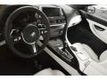 M Sport Edition Opal White/Sakhir Orange stitching 2014 BMW 6 Series 650i Gran Coupe M Sport Edition Interior Color