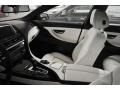 2014 BMW 6 Series M Sport Edition Opal White/Sakhir Orange stitching Interior Interior Photo