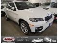 2014 Alpine White BMW X6 xDrive35i  photo #1