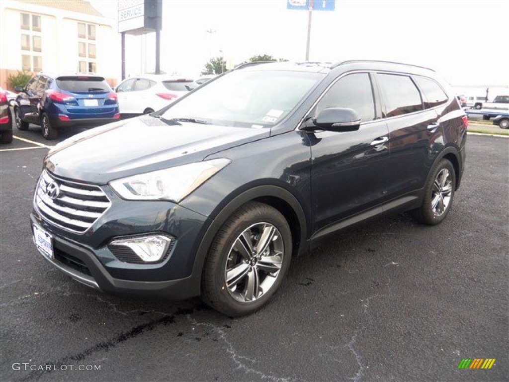 2014 Santa Fe Limited - Night Sky Pearl / Beige photo #1