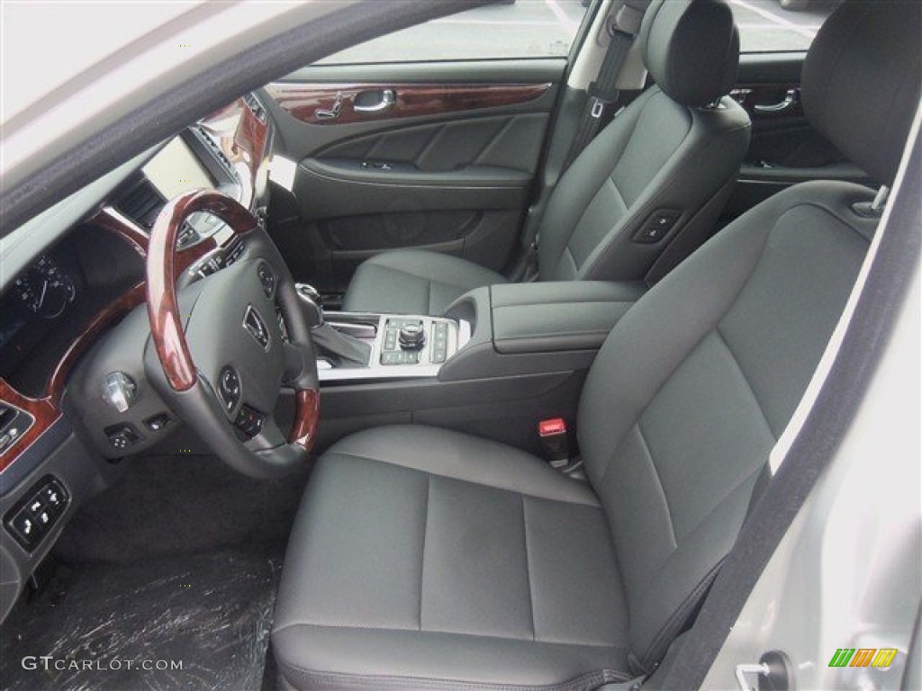2014 Equus Ultimate - Platinum Metallic / Jet Black photo #5