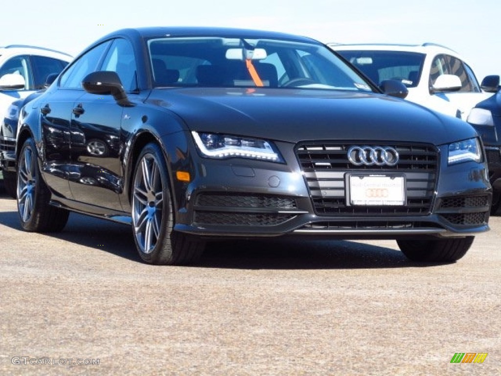 2014 A7 3.0T quattro Prestige - Oolong Gray Metallic / Black photo #1