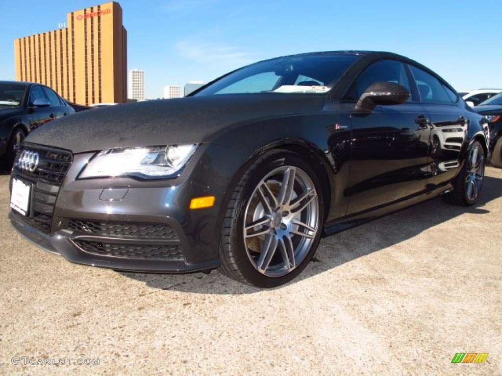 2014 A7 3.0T quattro Prestige - Oolong Gray Metallic / Black photo #5