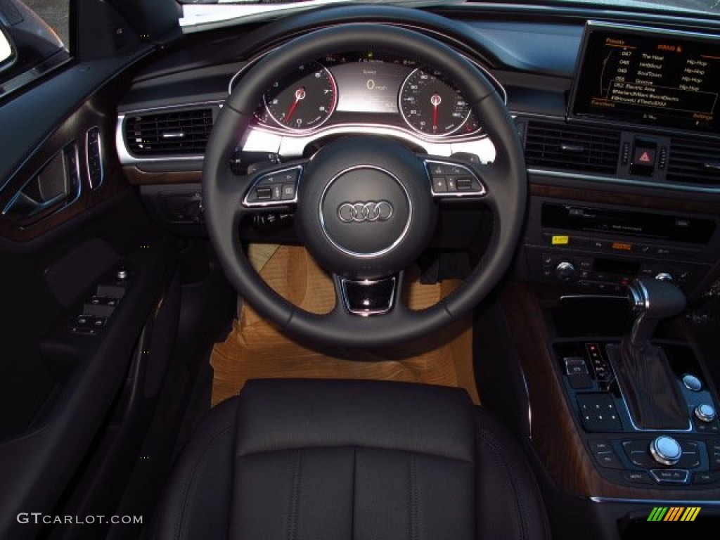 2014 A7 3.0T quattro Prestige - Oolong Gray Metallic / Black photo #15