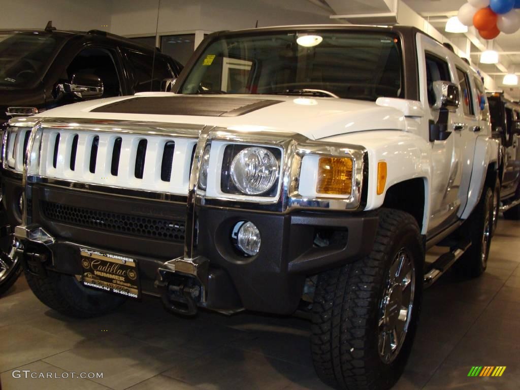 Birch White Hummer H3