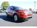 2014 Ruby Red Ford Explorer XLT  photo #3