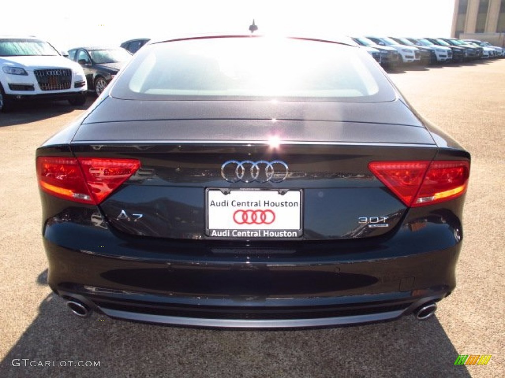 2014 A7 3.0T quattro Prestige - Oolong Gray Metallic / Black photo #3