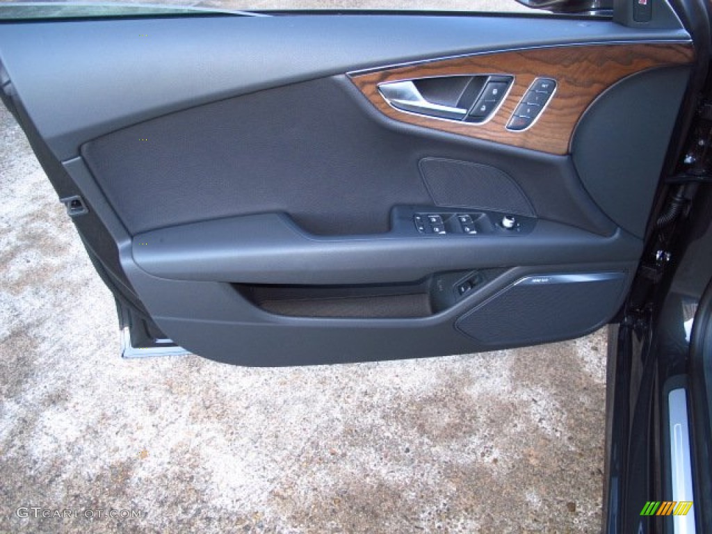 2014 A7 3.0T quattro Prestige - Oolong Gray Metallic / Black photo #12