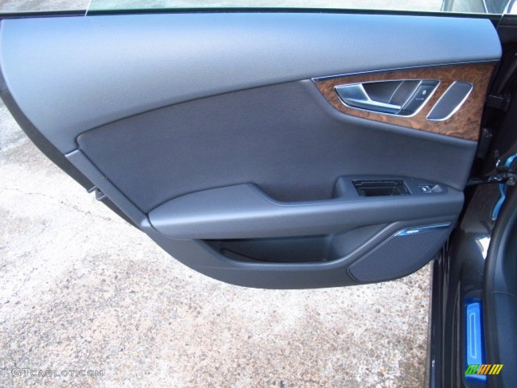 2014 A7 3.0T quattro Prestige - Oolong Gray Metallic / Black photo #14