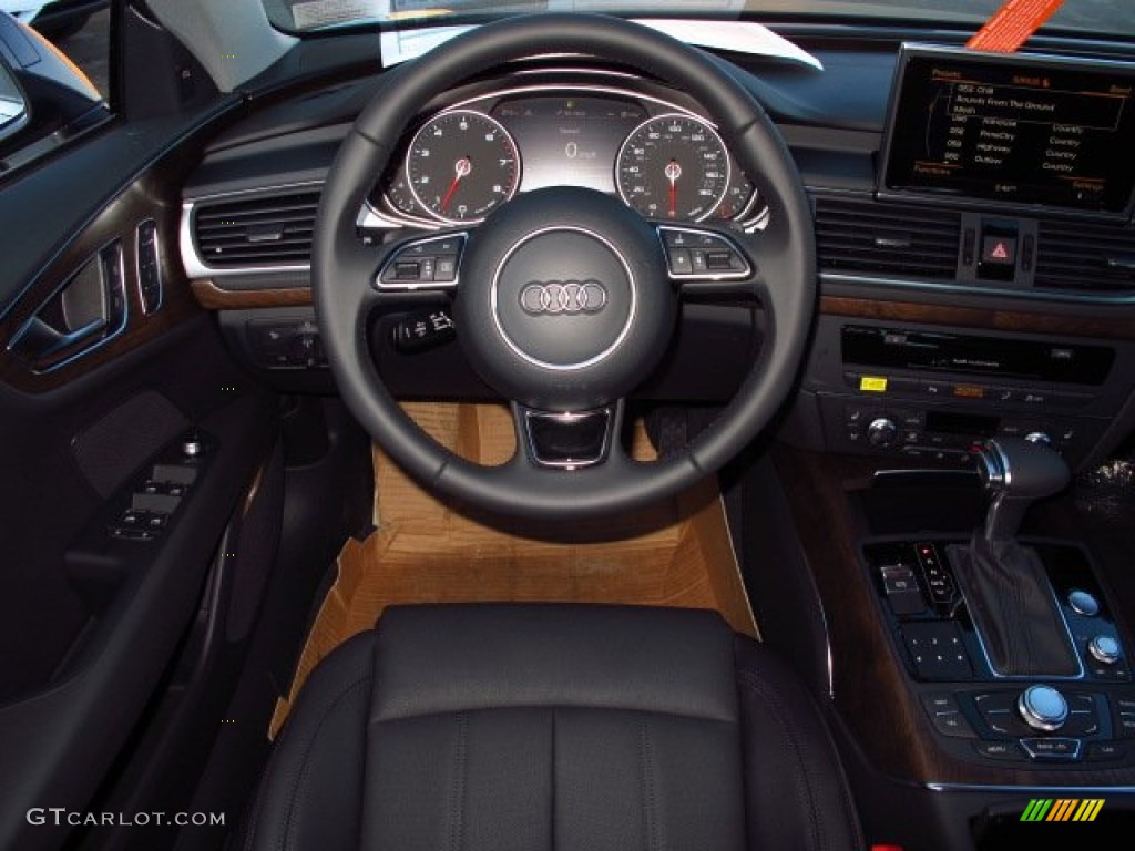 2014 A7 3.0T quattro Prestige - Oolong Gray Metallic / Black photo #16