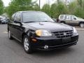 2004 Ebony Black Hyundai Accent GL Coupe  photo #3