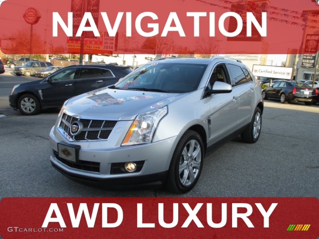 2010 SRX 4 V6 AWD - Radiant Silver / Titanium/Ebony photo #1