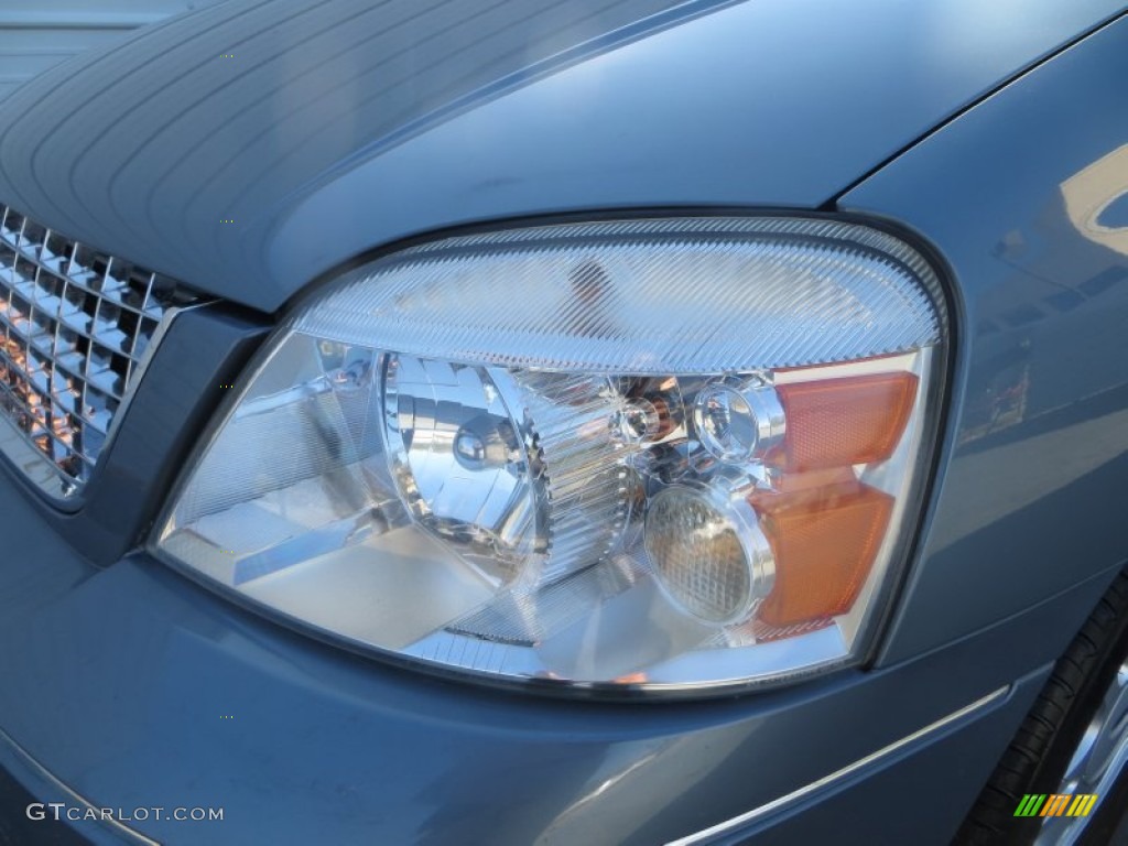 2005 Freestar SEL - Medium Steel Blue Metallic / Flint Grey photo #9