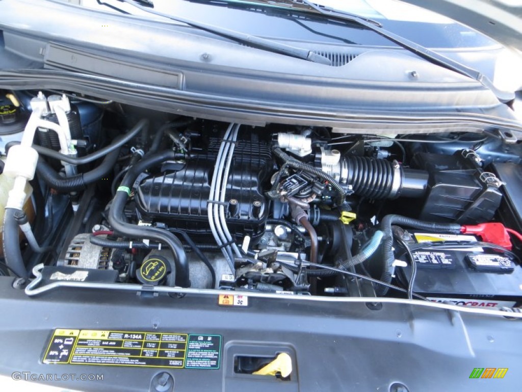 2005 Freestar SEL - Medium Steel Blue Metallic / Flint Grey photo #22