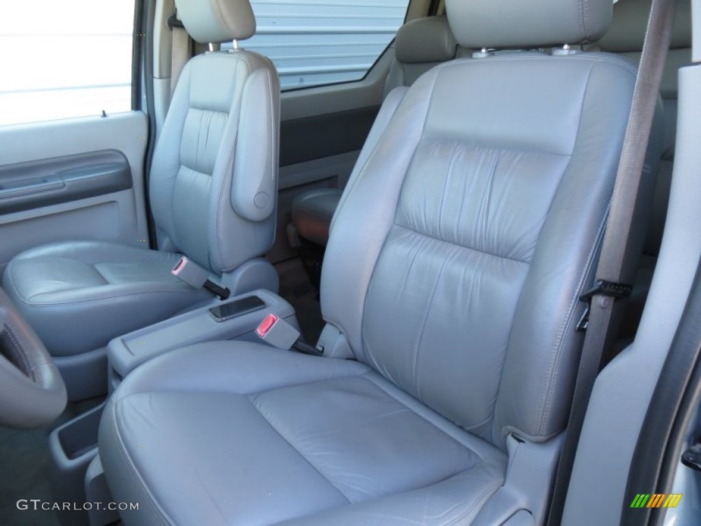 2005 Freestar SEL - Medium Steel Blue Metallic / Flint Grey photo #39