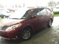 2012 Salsa Red Pearl Toyota Sienna XLE  photo #4
