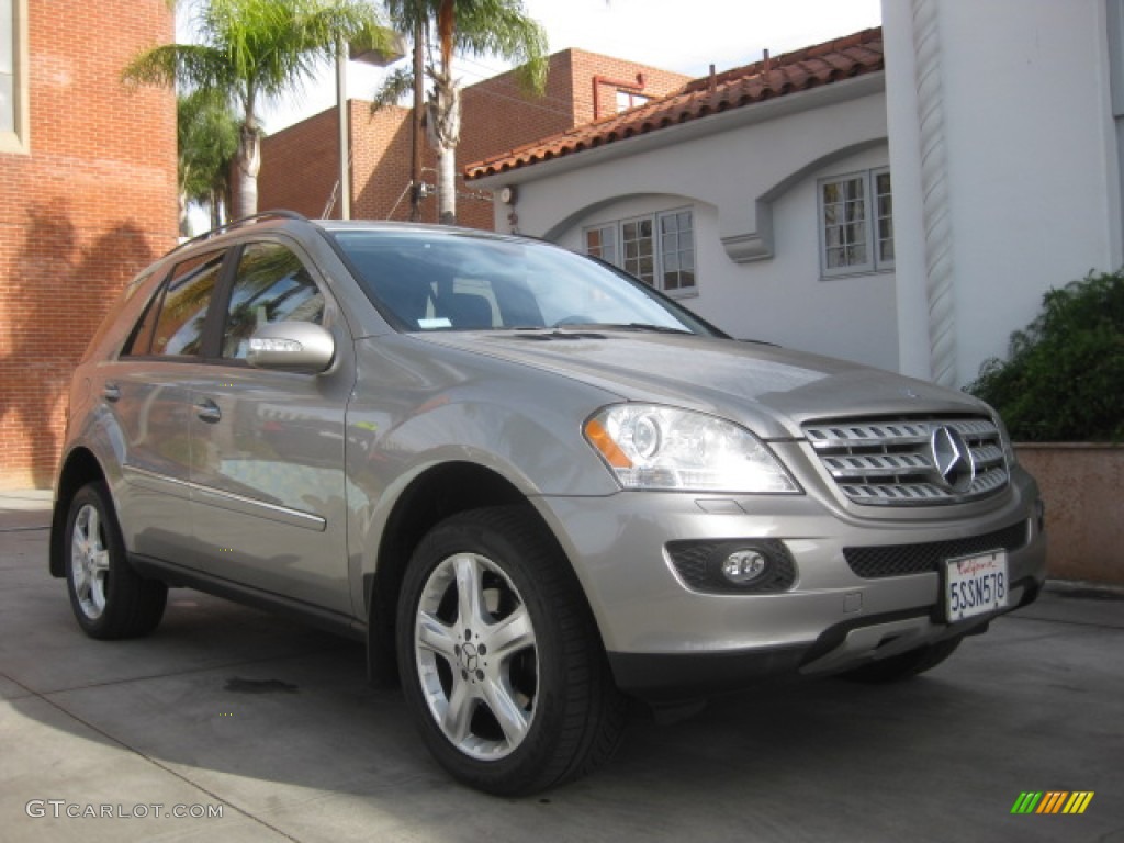 2006 ML 350 4Matic - Pewter Metallic / Black photo #1