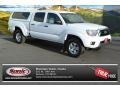 2012 Super White Toyota Tacoma V6 SR5 Double Cab 4x4  photo #1