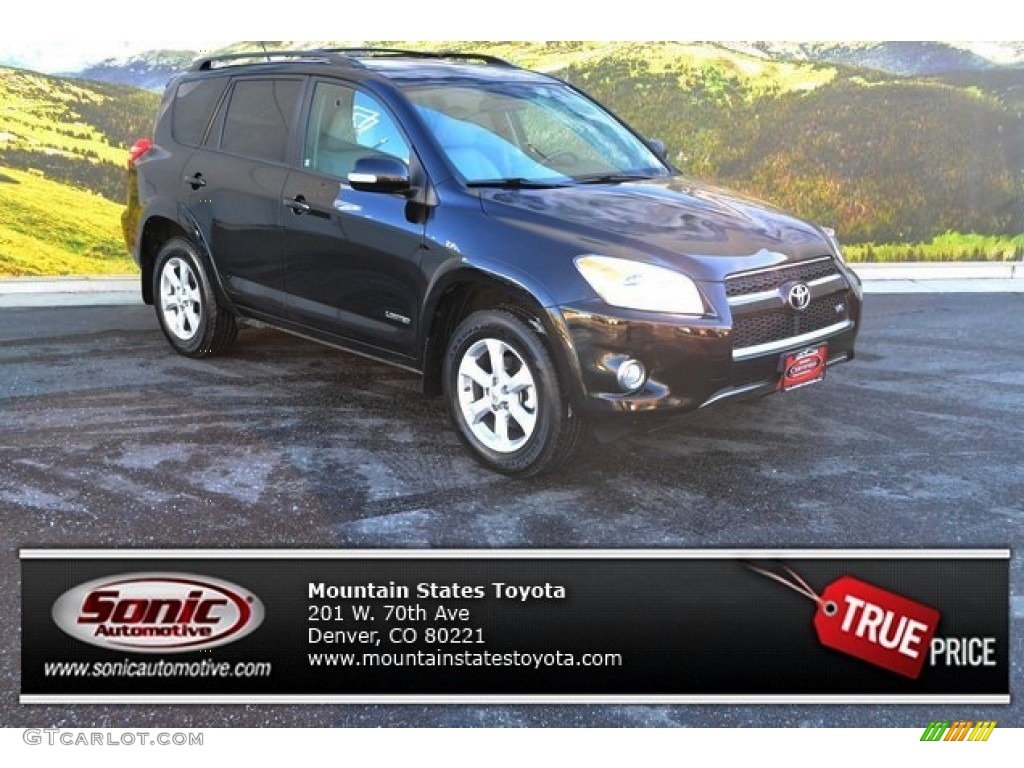 2011 RAV4 V6 Limited 4WD - Black / Ash photo #1