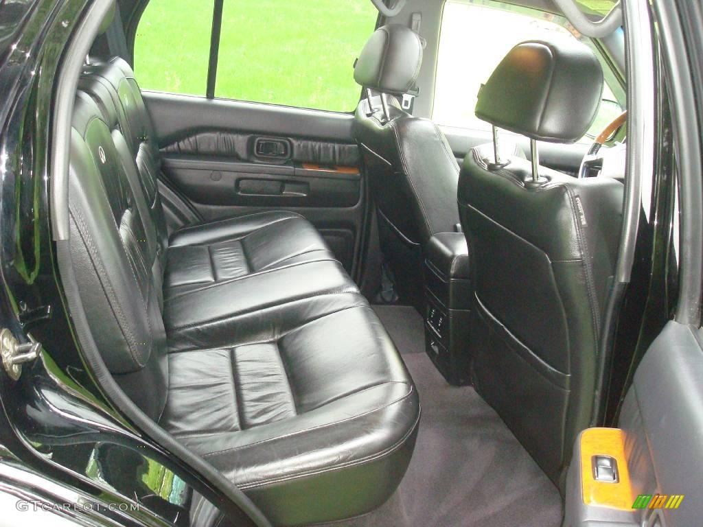 2001 QX4 4x4 - Black Obsidian / Graphite photo #15