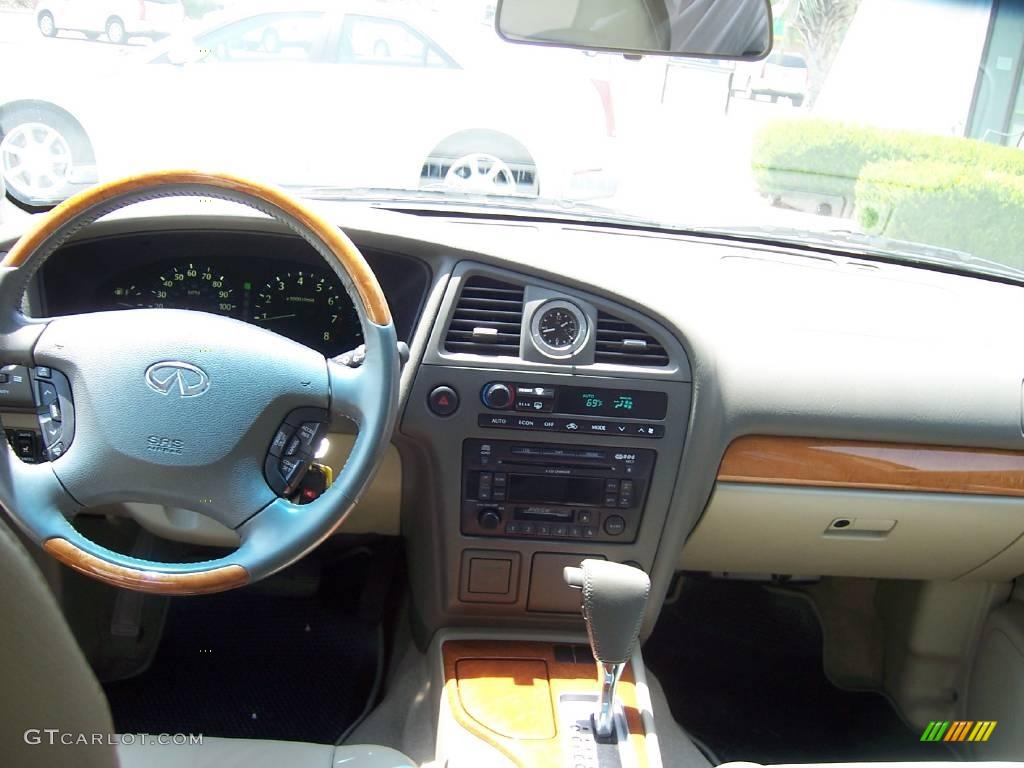 2003 QX4  - Bronze Metallic / Stone Beige photo #3