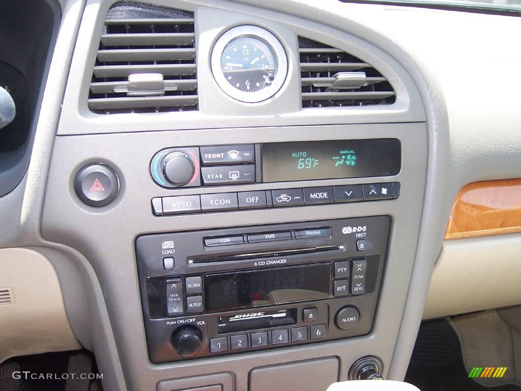 2003 QX4  - Bronze Metallic / Stone Beige photo #21