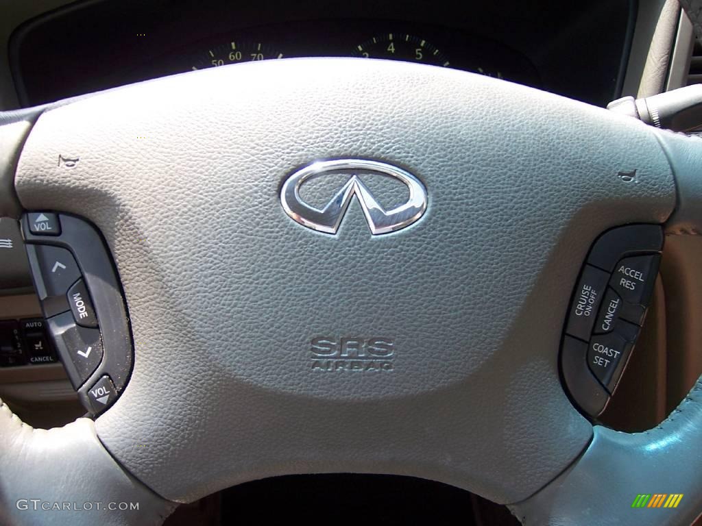 2003 QX4  - Bronze Metallic / Stone Beige photo #22