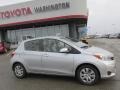 2012 Classic Silver Metallic Toyota Yaris L 5 Door  photo #2