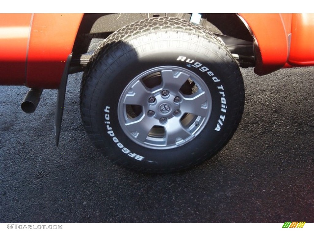 2014 Tacoma V6 TRD Double Cab 4x4 - Barcelona Red Metallic / Graphite photo #9