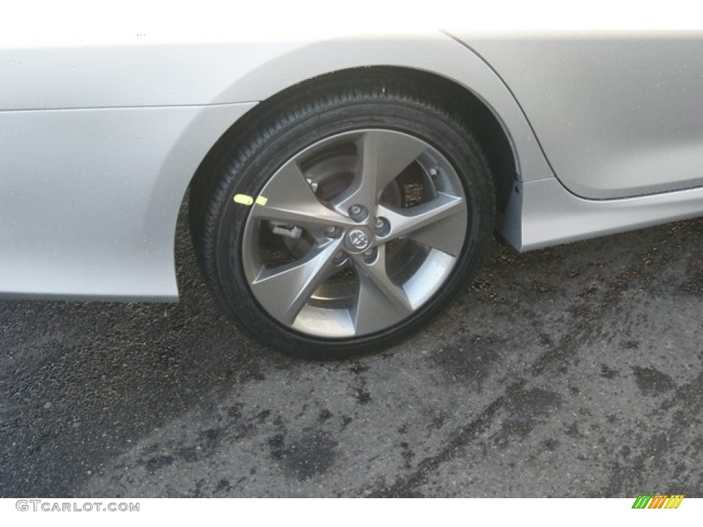 2014 Camry SE - Classic Silver Metallic / Black/Ash photo #9