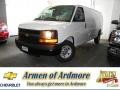 2014 Summit White Chevrolet Express 2500 Cargo Extended WT  photo #1