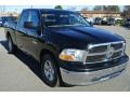 2010 Brilliant Black Crystal Pearl Dodge Ram 1500 SLT Quad Cab  photo #2