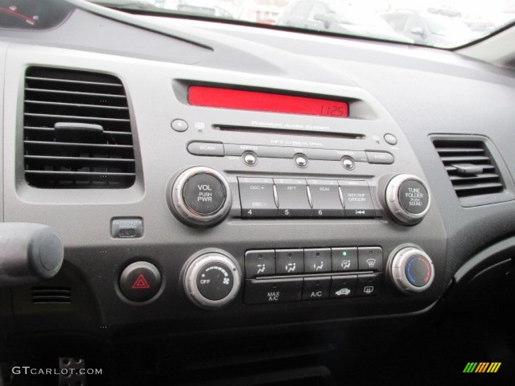 2007 Civic Si Sedan - Alabaster Silver Metallic / Black photo #15