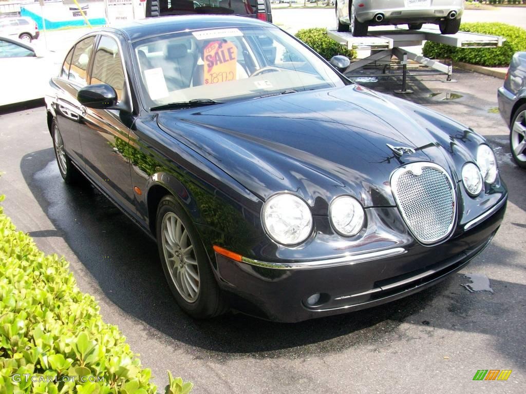 Ebony Black Jaguar S-Type