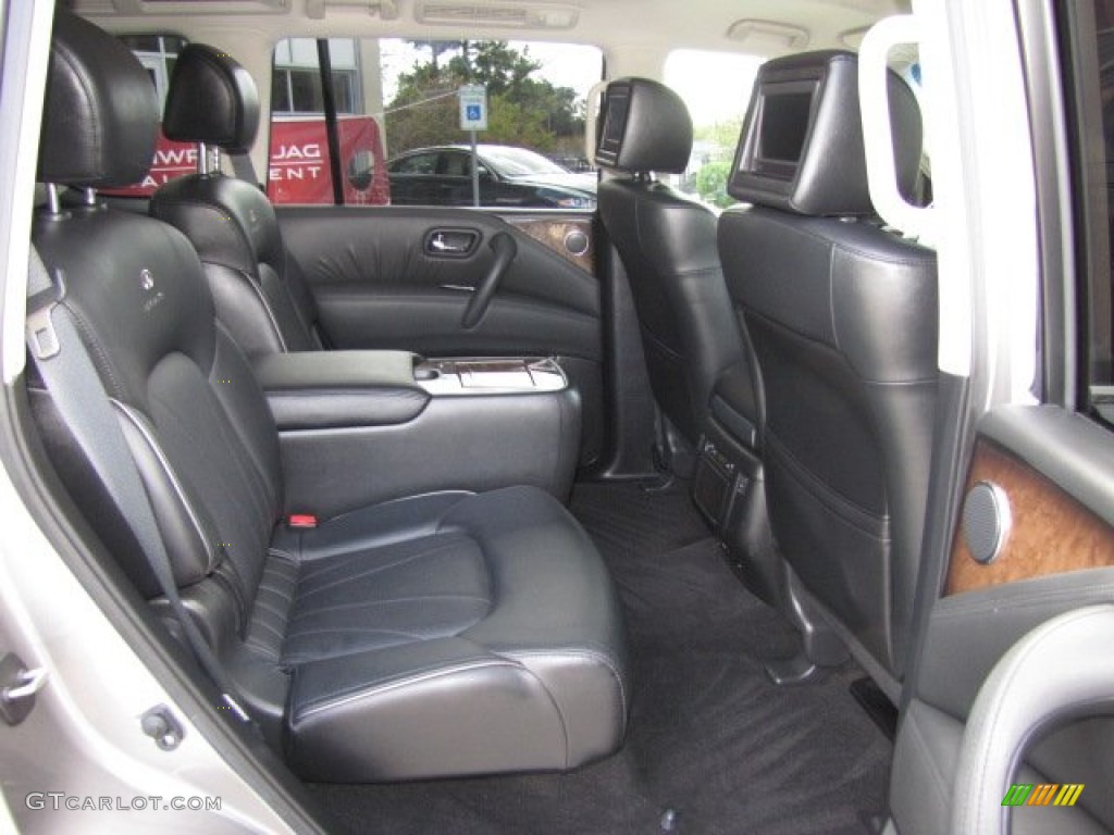 Graphite Interior 2011 Infiniti QX 56 Photo #89004344