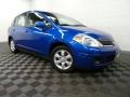 2009 Blue Metallic Nissan Versa 1.8 S Hatchback #88960278