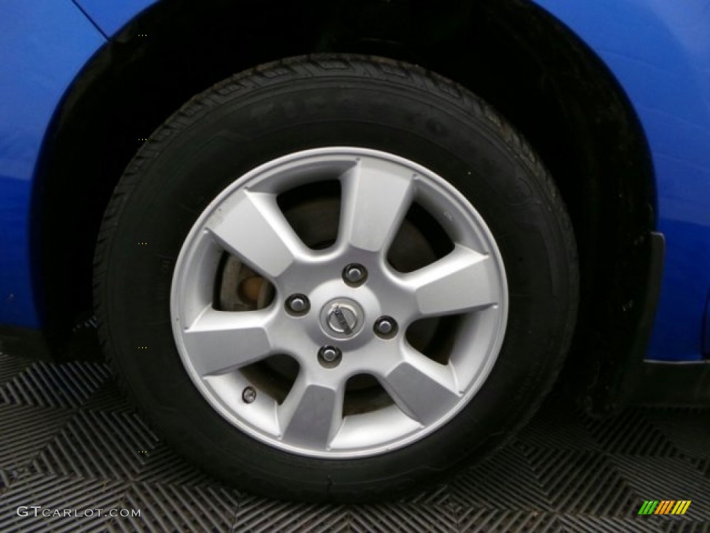 2009 Versa 1.8 S Hatchback - Blue Metallic / Charcoal photo #24