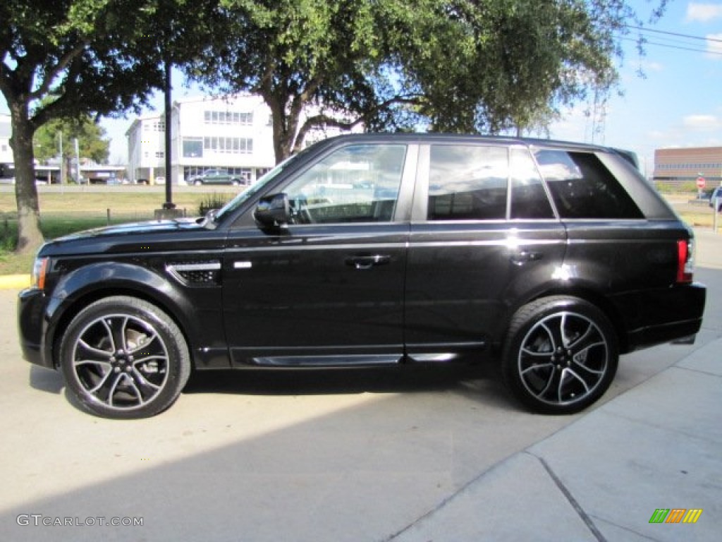 Santorini Black 2013 Land Rover Range Rover Sport HSE Exterior Photo #89006048