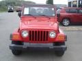 2003 Flame Red Jeep Wrangler SE 4x4  photo #15