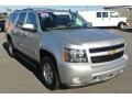 2013 Silver Ice Metallic Chevrolet Suburban LT 4x4  photo #1