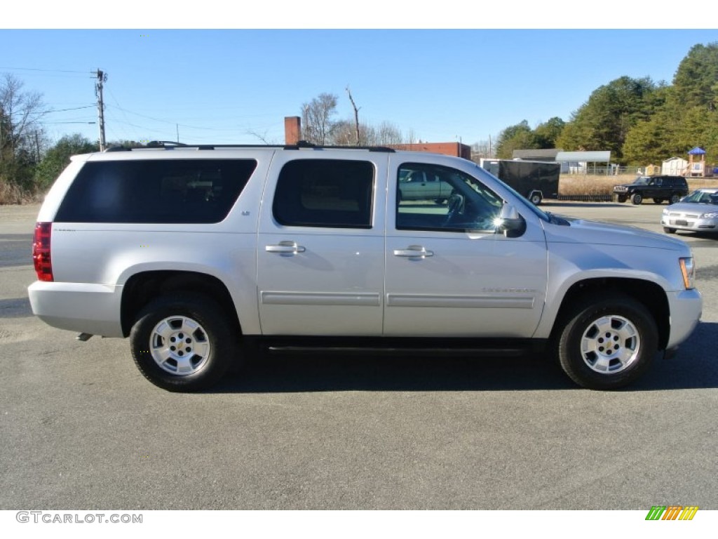 Silver Ice Metallic 2013 Chevrolet Suburban LT 4x4 Exterior Photo #89006312