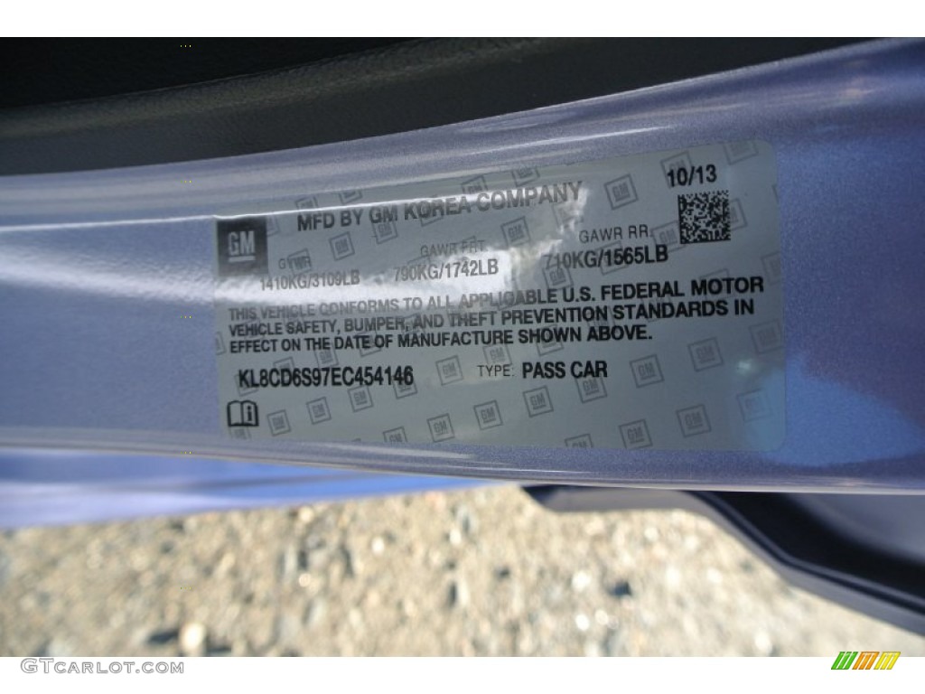 2014 Spark LT - Grape Ice / Silver/Silver photo #7