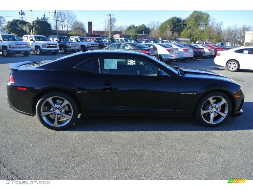 2014 Camaro SS/RS Coupe - Black / Gray photo #6