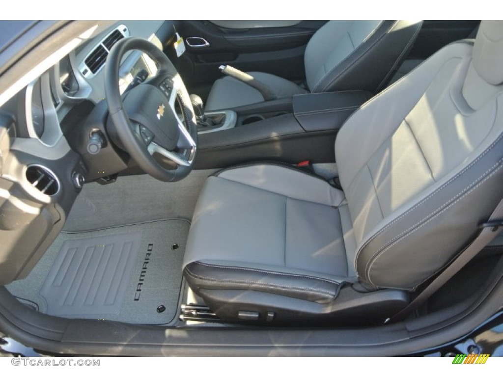 Gray Interior 2014 Chevrolet Camaro SS/RS Coupe Photo #89006783