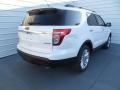 2014 White Platinum Ford Explorer Limited  photo #4