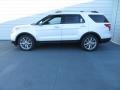 2014 White Platinum Ford Explorer Limited  photo #6