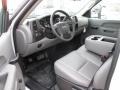 Summit White - Sierra 3500HD Regular Cab Stake Truck Photo No. 5