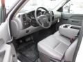 2014 Summit White GMC Sierra 3500HD Regular Cab Stake Truck  photo #5