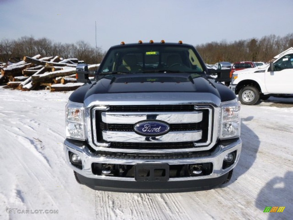2014 F350 Super Duty XLT SuperCab 4x4 - Kodiak Brown Metallic / Adobe photo #3