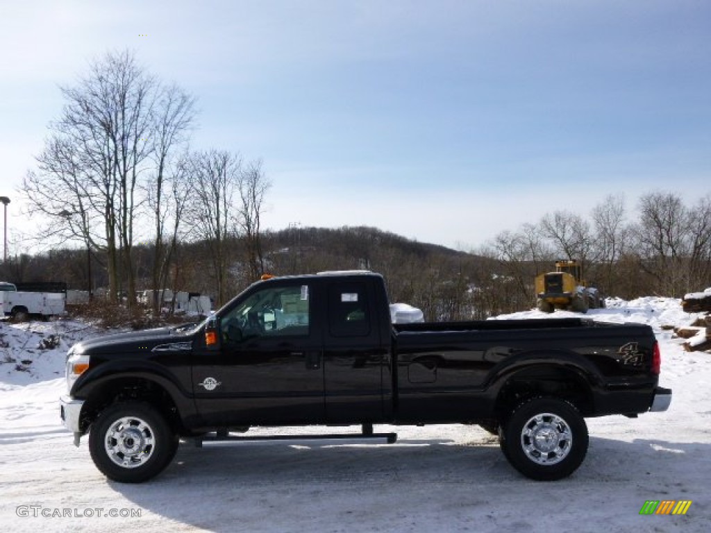 2014 F350 Super Duty XLT SuperCab 4x4 - Kodiak Brown Metallic / Adobe photo #5